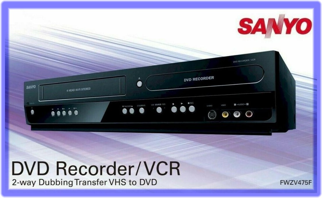 SANYO DVD - VCR Combo