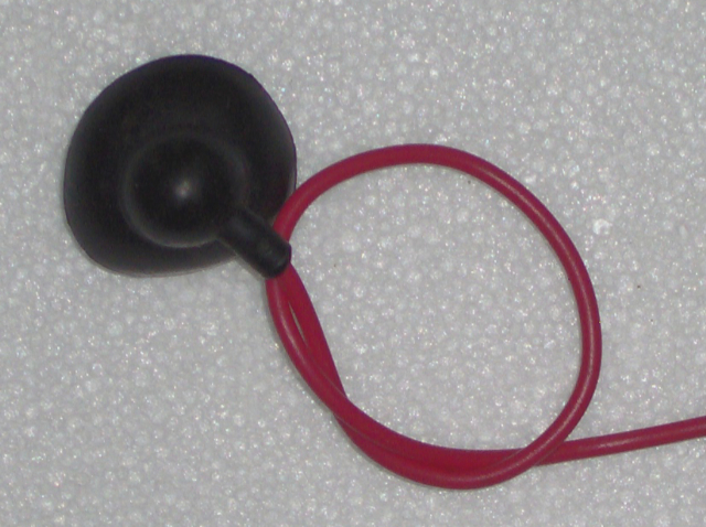 Small crt anode cable