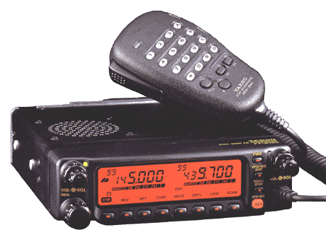 Model FT-8100R Yaesu transciever