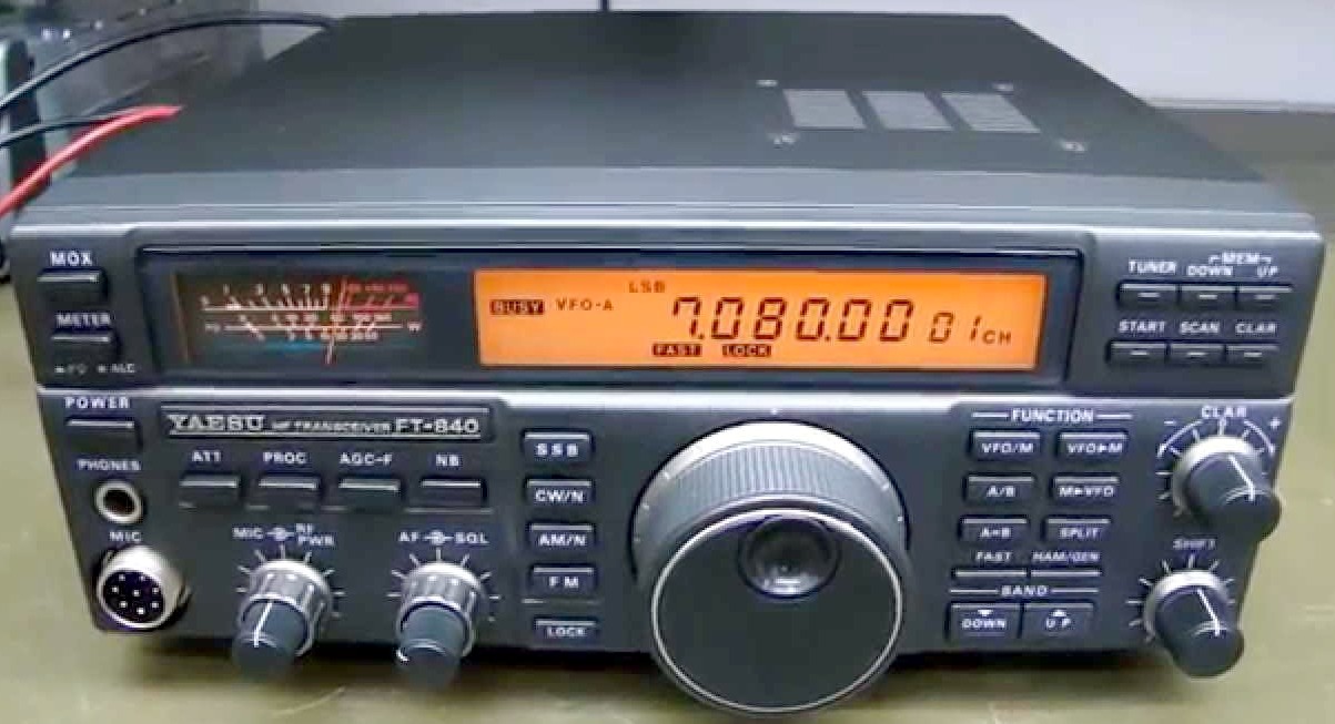 Model FT-840 Yaesu transciever