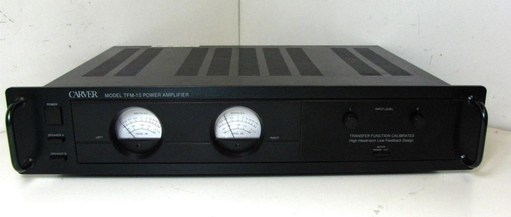 Carver TFM-15 stereo audio amp